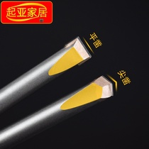 Flower hammer chisel hair head drill bit cement concrete wall lychee surface electric pick electric hammer integrated alloy hair beating artifact