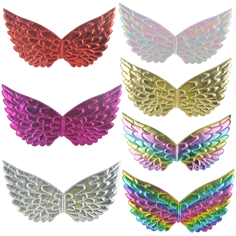 男の子と女の子のための新しい羽蝶の羽エルフ天使蝶の羽小道具花の妖精ドレスアップユニコーン羽