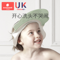 Kechao baby shampoo hat Waterproof ear protection hat Child shampoo shower cap Baby child bath hair artifact
