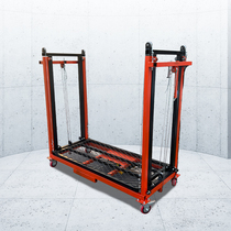 New type electric lifting scaffold remote control lifting folding mobile indoor climbing operation construction and landing platform