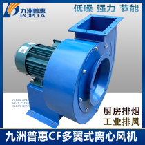 Jiuzhou Pratt & Whitney multi-wing centrifugal fan powerful smoke exhaust 220V snail exhaust fan pipeline industry 380V Kyushu