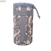 EDC kettle bag Army fan waist hanging bag Camouflage portable kettle umbrella protective cover Insulation bag wear-resistant tactical bag