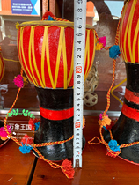 #20cm elephant foot drum#Play Yunnan drum Dai elephant foot drum Dancing musical instrument Restaurant decoration facade Childrens drum