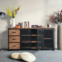 American Dining Cabinet Lockers Drinks Living Room Restaurant Bar Wood Industry Wind Household Side American Dining Cabinet Lockers Drinks Living Room Restaurant Bar Wood Industry Wind Household Side