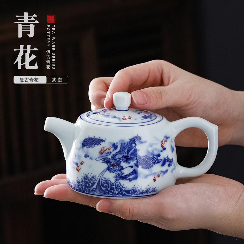 青花瓷竹节纹茶壶-青花瓷竹节纹茶壶促销价格、青花瓷竹节纹茶壶品牌- 淘宝