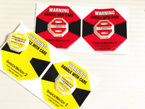Original 2 generation anti-collision label shockwatch2 generation logistics transportation shockproof anti-tilt impact label