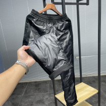 svip ~ against severe cold inner full-pressure rubber winter high-end fashion warm and comfortable casual pants mens down pants