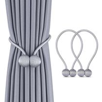 Curtain strap pair of clothing tied rope Magnetic curtain fastening Tying Bed Curtain Containing Rope Magnet Zalbelt Hook Accessories