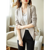  JOLIMENT professional clothing temperament suit jacket female 2021 new goddess fan Hong Kong style small suit top