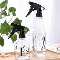 Spray Bottle Fine Mist Home Barbershop With Hairdressing Spray Water Spray Jug Transparent Plastic Clean Water Spray Mist Bottle Scissors Bottle