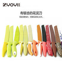 Knife Flowers Dry Flower Clay Open Flower Shop Materials Floral Tool for the Optimal Serrated Flower Clay Cutting Knife Cut Flower Clay