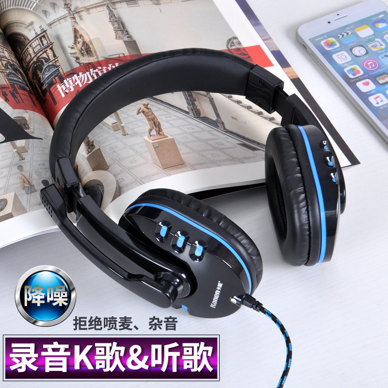 Mobile Phone Recording and Singing Special National K-Golmat Headset with Microphone OPPO Huawei Vivo Universal Earphone