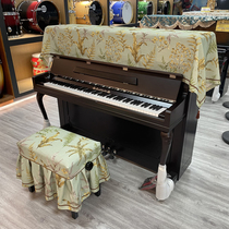 European American modern simple new delicate cotton linen fern print piano dust cover decorative cover cloth towel