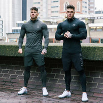 Explicit Muscle Store Long Sports Suit Man Long Sleeve Fitness Running Training Beating Undershirt Breathable Elastic Speed Dry Tight Body Clothing