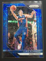 NBA Star Cappanini 2018-19 prizm Pistons Kennard 175 series blue bubble fold