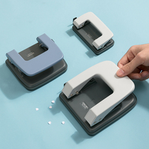 0102 Double hole punch binding machine Loose-leaf folder Small student round hole Ring hole manual 2 holes