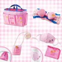 Spot Japan Universal Movie City Beauty Less Female Warriors 30 Years Qualifies Mask Woven Bag Mommy Bag Bow Tie