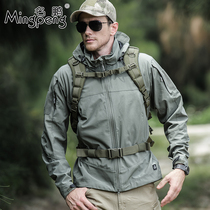 Archon outdoor military fans tactical soft shell assault clothing mens autumn and winter waterproof breathable jacket mountaineering jacket