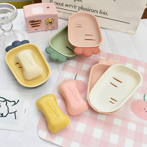 Creative radish shape soap box shelf drain toilet cute soap rack dormitory household soap box