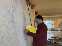 Tibet Thangka Statue Measurement Book Regong Thangka Painting Statue Scale Sketch Zero Basic Learning Book