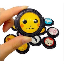 Applicable Sony camera lens cover A6300 A6000 Cartoon protective cover 40 5 Samsung NX3000 Olympus