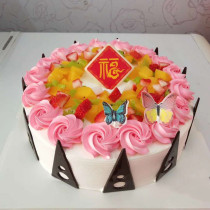 Birthday cake reservation delivery Shanghai Yangpu Huangpu District Luwan Jingan Baoshan Minhang Jiading City Express
