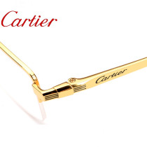 24k gold high-end pure titanium eyeglass frame big face mens business half-frame eyeglass frame with ultra-light myopia glasses gold color