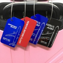 New Boeing Airbus Airbus Airplane Luggage Card Airboarding Cargo Car List Bags Anti-theft Tag