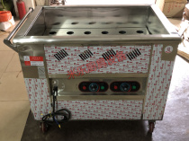 Extra large mature cage car stainless steel electric small steamed cage car electric cage car snack car cooked food insulation car