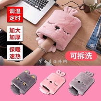 Net red new heating Mouse mat usb cartoon cute and warm heating table cushion electric heat anti-freeze warming gloves