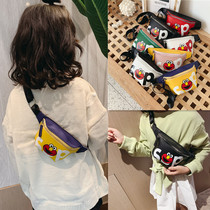Toddler bag cute little satchel boy Sesame Street Slanted Satchel Fashion Tide Cartoon Girl Decorative Bag Princess Bag