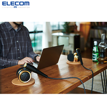 Eelecom big headset speaker subwoofer small stereo home multimedia subwoofer unique appearance mobile phone desktop computer universal wired speaker