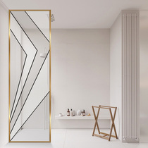 Light luxury screen partition Living room household modern simple household occlusion Bathroom entrance decoration Nordic small apartment type