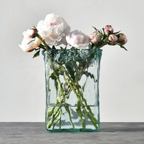 Carle Spain imported handmade environmentally friendly glass modern European minimalist vase living room table high Vase ornaments