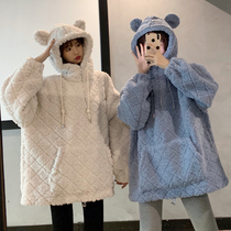 Maternity winter fashion bear ears pregnant women autumn and winter clothing Pregnant women sweater Pregnant women coat Pregnant women top winter