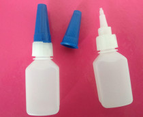 New 401 glue bottle dry glue bottle 20g blue cap square bottle instant glue dark blue bayonet cap bottle