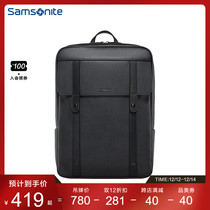 Samsonite Samsonite Academy Wind Backpack Mens Splash Backpack Large Capacity Business Computer Bag TQ5