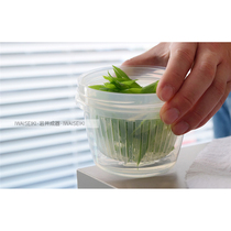 Japanese green onion coriander small fruit 500ml fresh box kitchen storage tool