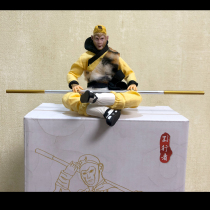 1 12 Qi heavenly sage Sun Wukong movable doll Journey to the West return hand-made model Monkey Brother 6 inch Monkey factory soldier