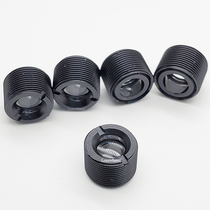 5 installed wide-band laser collimation focusing lenses Plastic lens diameter M9 200nm-1100nm