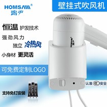 Hongshen Hotel Hotel Bathroom Toilet Household Hair Dryer Skin Dryer Wall-mounted Electric Hair Dryer