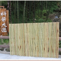 Outdoor garden Bamboo pole fence Vegetable garden anti-corrosion bamboo fence Garden bamboo fence fence partition Pastoral decoration bamboo