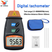  DT-2234C Non-contact tachometer Laser tachometer Digital display tachometer Handheld photoelectric tachometer