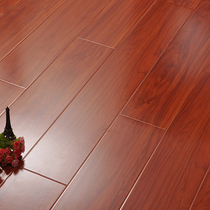 Wood floor reinforced composite wear-resistant waterproof factory direct household environmental protection bedroom living room 12mm board home improvement floor