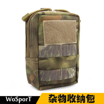 WoSporT factory direct outdoor tactical sundries storage bag MOLLE portable waist hanging accessories camouflage bag