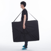Folding massage physiotherapy bed massage beauty bed accessories Oxford cloth waterproof backpack Black