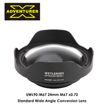 X-ADVENTURER UWL90-M67 M52 UNDERWATER STANDARD WIDE ANGLE LENS WATERPROOF SHELL DIVING CAMERA