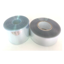 Pvc heat shrinkable tube lithium battery pack package combustion insulation shrink tube film protection leather black transparent packaging film