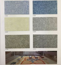 Lisheng wood grain PVC floor wear-resistant anti-slip flame retardant elastic plastic floor leather hotel exhibition office special