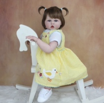 60cm Silicone Reborn Doll Super Simulation Baby Baby Doll Toy Childrens Day High-end Gift Collection